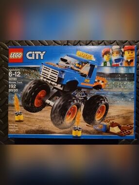 LEGO CITY 60180: Monster Truck, New and Factory Sealed, *Retired*